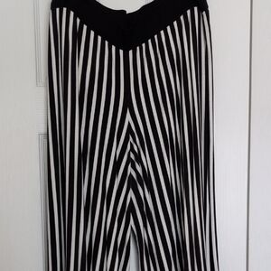 Ralph Lauren Black and White Striped Garment